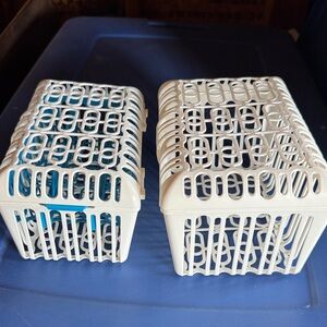 Baby bottle parts wash basket